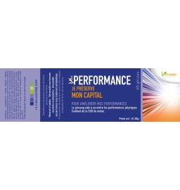 Vita Performance - 60 gélules, Cure de 1 à 2 mois