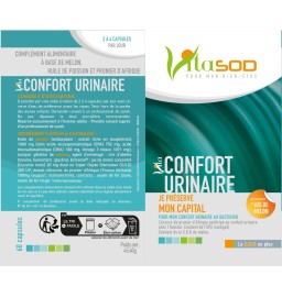 Vita Confort urinaire - 60 capsules, Cure de 1 à 2 mois