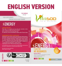 Vita Énergie - 60 gélules, Cure de 1 à 2 mois