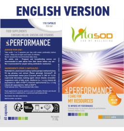 Vita Performance - 60 gélules, Cure de 1 à 2 mois