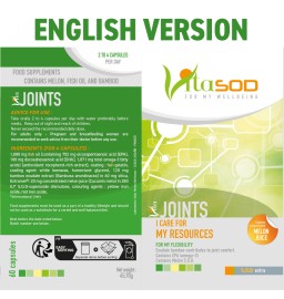 Vita Articulation - 60 capsules, Cure de 1 à 2 mois