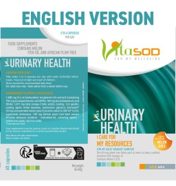 Vita Confort urinaire - 60 capsules, Cure de 1 à 2 mois